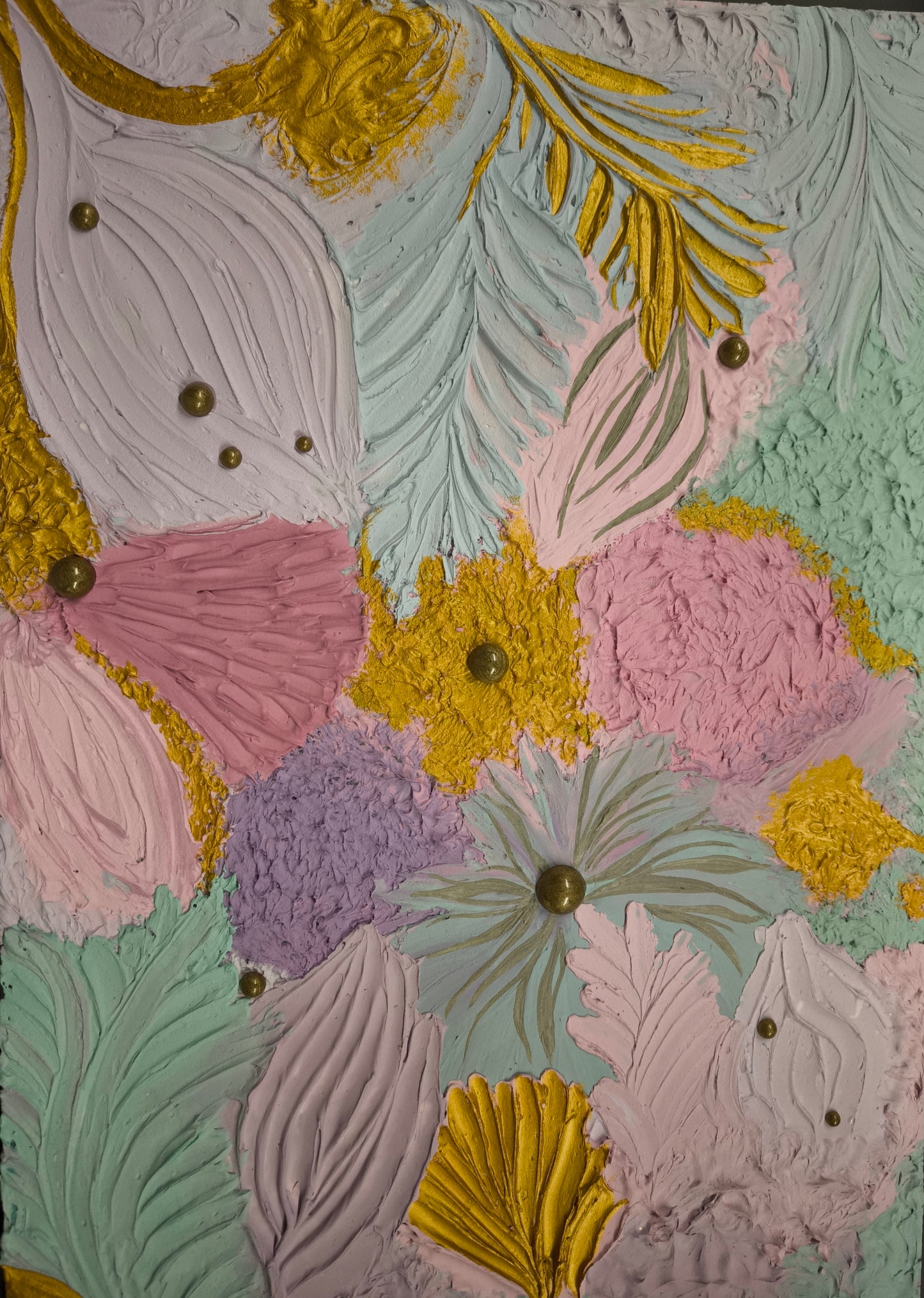 Strukturbild " zarte Laune "