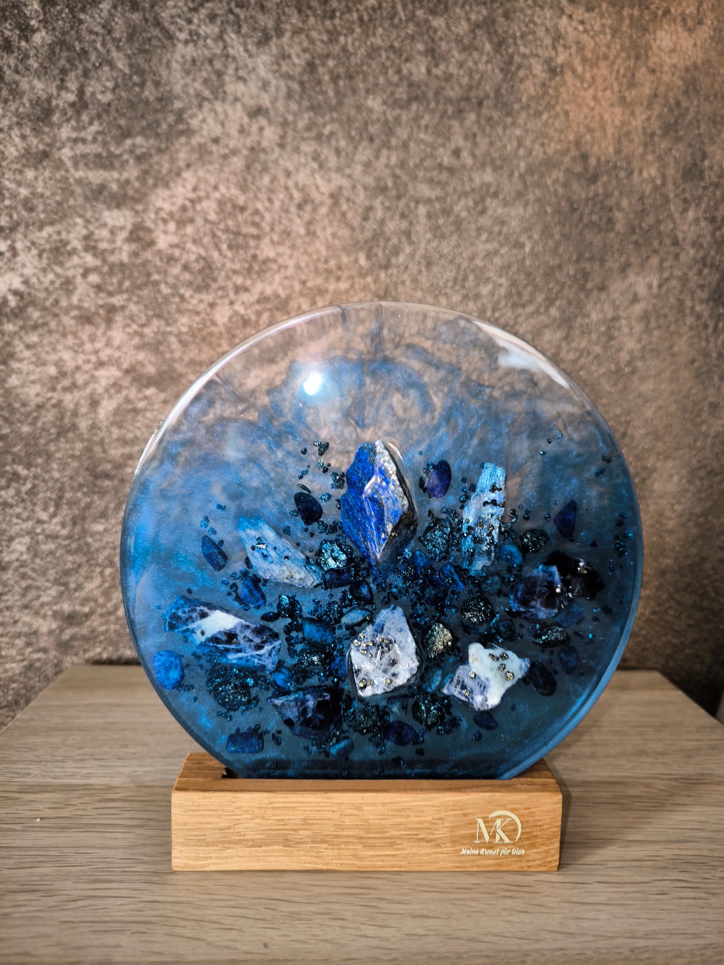 Kraftstein Platte Lapislazuli