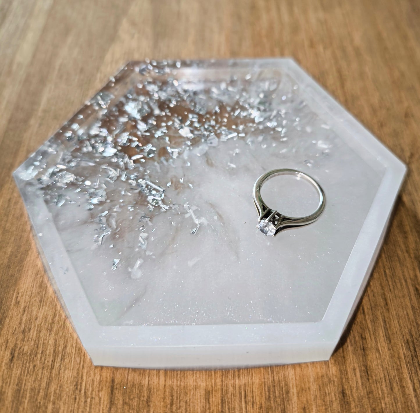 Kleine Dekorationsplatte Oktogon