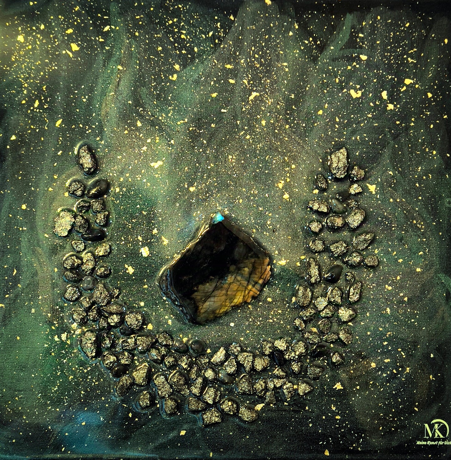 Edelsteinbild Pyrithufe