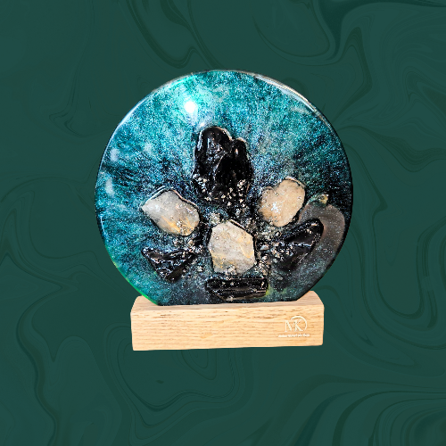 Kraftstein Platte Schungit