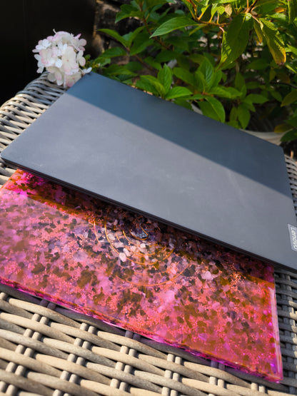 Orgonitplatte für Laptop